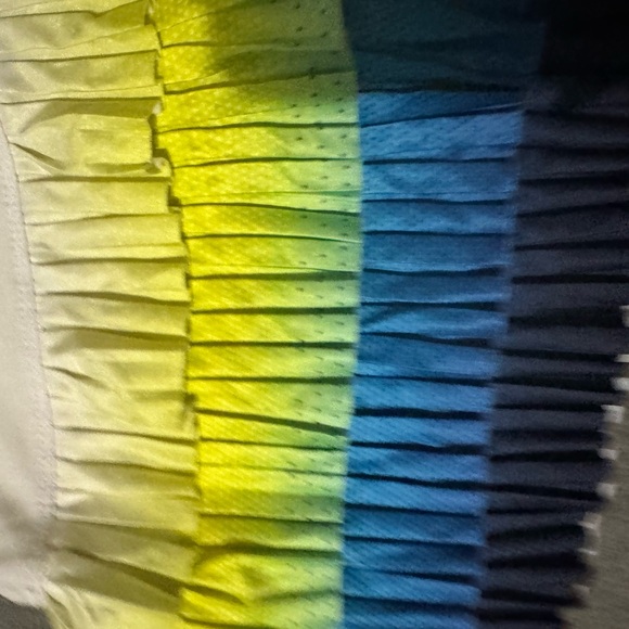 Lucky in Love Vibrant Pleated Mini Skirt - Picture 5 of 6